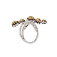 Anello Fanton Gioielli Donna ANELLI DIAMANTI in Oro bianco Zaffiro 1.48 Ct MR0111398 - MR0111398